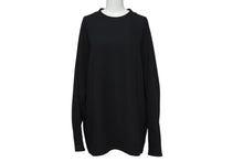 Load image into Gallery viewer, UNITED ARROWS &amp; SONS by DAISUKE OBANA ESEENS ユナイテッドアローズアンドサンズ クルーネックロングスリーブシャツ ブラック Lサイズ 5512-299-0611 美品 中古 4c070690