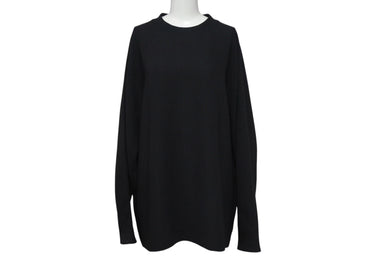 UNITED ARROWS & SONS by DAISUKE OBANA ESEENS ユナイテッドアローズアンドサンズ クルーネックロングスリーブシャツ ブラック Lサイズ 5512-299-0611 美品 中古 4c070690