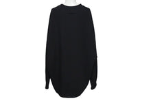 Load image into Gallery viewer, UNITED ARROWS &amp; SONS by DAISUKE OBANA ESEENS ユナイテッドアローズアンドサンズ クルーネックロングスリーブシャツ ブラック Lサイズ 5512-299-0611 美品 中古 4c070690