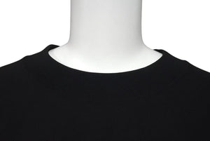 UNITED ARROWS & SONS by DAISUKE OBANA ESEENS ユナイテッドアローズアンドサンズ クルーネックロングスリーブシャツ ブラック Lサイズ 5512-299-0611 美品 中古 4c070690