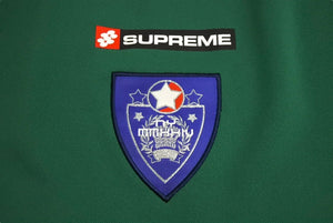 未使用 Supreme シュプリーム クレスト サッカー ジャージ クレスト サッカー ジャージ サイズ L グリーン 中古 4c070696 