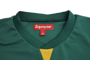 未使用 Supreme シュプリーム クレスト サッカー ジャージ クレスト サッカー ジャージ サイズ L グリーン 中古 4c070696 