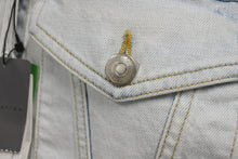 Load image into Gallery viewer, 新品未使用 Stella McCartney ステラマッカートニー デニムジャケット 604124 イタリア製 ブルー シルバー サイズ36 中古 4c070721