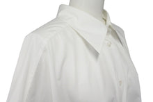 Load image into Gallery viewer, MAISON MARGIELA メゾンマルジェラ 22年製 シャツドレス S51DL0253 イタリア製 コットン ホワイト サイズXS 美品 中古 4c070730