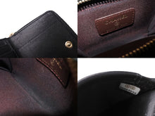Load image into Gallery viewer, CHANEL シャネル ココマーク コインケース ミニウォレット 30番台 ラムスキン ブラック ゴールド金具 美品 中古 4c070742