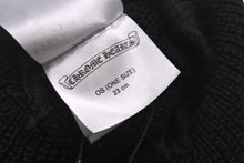 Load image into Gallery viewer, 新品未使用 CHROME HEARTS クロムハーツ ニットキャップ ビーニー サマーニット ブラック ウール ONE SIZE 刺繍 中古 4c070747