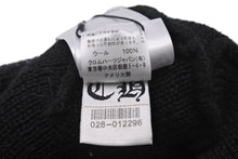 Load image into Gallery viewer, 新品未使用 CHROME HEARTS クロムハーツ ニットキャップ ビーニー サマーニット ブラック ウール ONE SIZE 刺繍 中古 4c070747