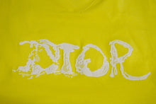 画像をギャラリービューアに読み込む, DIOR ディオール 半袖Tシャツ ブランドロゴ 143J685C0677 イタリア製 コットン イエロー ホワイト サイズXS 美品 中古 4c070757