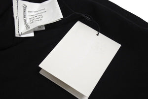 新品未使用 Chrome hearts クロムハーツ 半袖 Ｖ ネックシャツ サイズM コットン ブラック 中古 4c070764