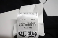 Load image into Gallery viewer, 新品未使用 Chrome hearts クロムハーツ 半袖 Ｖ ネックシャツ サイズM コットン ブラック 中古 4c070764