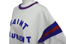 画像をギャラリービューアに読み込む, SAINT LAURENT サンローラン 半袖Tシャツ ブランドロゴ コットン ホワイト 689402 サイズS 美品 中古 4c070767