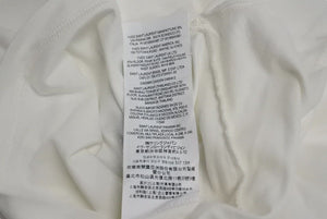 極美品 SAINT LAURENT サンローラン 半袖Tシャツ ブランドロゴ コットン ホワイト 663278 サイズS 中古 4c070771 