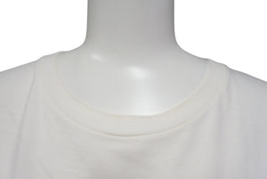 極美品 SAINT LAURENT サンローラン 半袖Tシャツ ブランドロゴ コットン ホワイト 663278 サイズS 中古 4c070771 