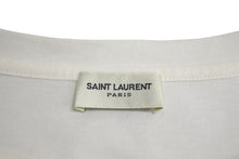 画像をギャラリービューアに読み込む, 極美品 SAINT LAURENT サンローラン 半袖Tシャツ ブランドロゴ コットン ホワイト 663278 サイズS 中古 4c070771 