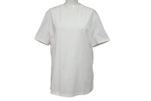 画像をギャラリービューアに読み込む, 美品 PRADA プラダ 半袖Tシャツ UJN712 サイズS トライアングルロゴ ホワイト 刺繍ロゴ コットン 中古 4c070782 