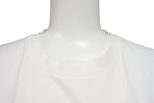 画像をギャラリービューアに読み込む, 美品 PRADA プラダ 半袖Tシャツ UJN712 サイズS トライアングルロゴ ホワイト 刺繍ロゴ コットン 中古 4c070782 