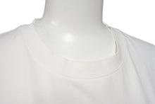 画像をギャラリービューアに読み込む, 美品 PRADA プラダ 半袖Tシャツ UJN712 サイズS トライアングルロゴ ホワイト 刺繍ロゴ コットン 中古 4c070782 