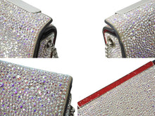 画像をギャラリービューアに読み込む, Christian Louboutin クリスチャン ルブタン ショルダーバッグ パーティバッグ スワロフスキー 美品 中古 4c070796 
