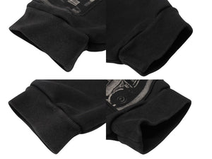 E.R.D. ENFANTS RICHES DÉPRIMÉS アンファン・リッシュ・デプリメ ASPHYXIATION ASSEMBLAGE ZIP HOODIE ジップパーカー パイル ブラック 黒 ウォッシュ加工 美品 中古 4c070822