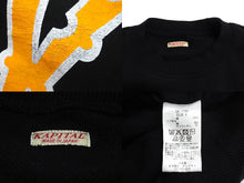 Load image into Gallery viewer, KAPITAL キャピタル スウェット プリント オレンジ ブラック サイズF プリント EK1280 美品 中古 4c070331