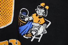 Load image into Gallery viewer, KAPITAL キャピタル スウェット プリント オレンジ ブラック サイズF プリント EK1280 美品 中古 4c070331