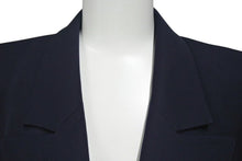 Load image into Gallery viewer, 極美品 CHANEL シャネル 96C クロップド ダブルブレストジャケット P06257V03888 ウール ネイビー サイズ36 中古 4c076237