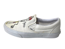 Load image into Gallery viewer, CHROME HEARTS クロムハーツ MATTY BOY マッティボーイ VANS バンズ スリッポン ダガー 27cm シルバ−925 美品 中古 4c070834