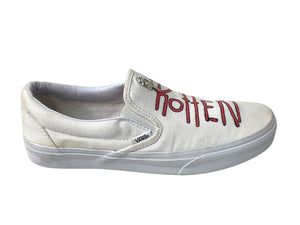 CHROME HEARTS クロムハーツ MATTY BOY マッティボーイ VANS バンズ スリッポン ダガー 27cm シルバ−925 美品 中古 4c070834