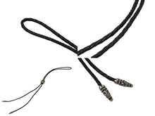 Load image into Gallery viewer, CHROME HEARTS クロムハーツ ボロ タイニークラシック オーバルループタイ パヴェダイヤ 重量約52.6g 全長約109cm 美品 中古 4c070838