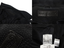 Load image into Gallery viewer, 極美品 CHROME HEARTS クロムハーツ ハンティングジャケット サイズM クローボタン ブラック系 ヌバック シルバー925 中古 4c070841