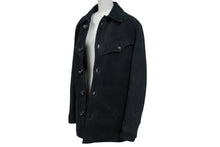 Load image into Gallery viewer, 極美品 CHROME HEARTS クロムハーツ ハンティングジャケット サイズM クローボタン ブラック系 ヌバック シルバー925 中古 4c070841