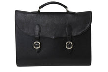 Load image into Gallery viewer, CHROME HEARTS クロムハーツ ガンスリンガー ブリーフケース ビジネスバッグ クロスボール ダガージップ シルバー925 美品 中古 4c070844