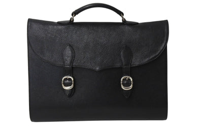 CHROME HEARTS クロムハーツ ガンスリンガー ブリーフケース ビジネスバッグ クロスボール ダガージップ シルバー925 美品 中古 4c070844