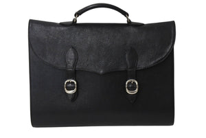 CHROME HEARTS クロムハーツ ガンスリンガー ブリーフケース ビジネスバッグ クロスボール ダガージップ シルバー925 美品 中古 4c070844