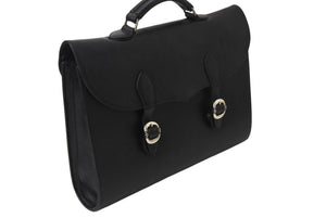 CHROME HEARTS クロムハーツ ガンスリンガー ブリーフケース ビジネスバッグ クロスボール ダガージップ シルバー925 美品 中古 4c070844