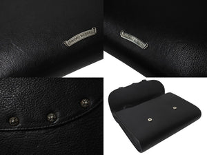 CHROME HEARTS クロムハーツ ガンスリンガー ブリーフケース ビジネスバッグ クロスボール ダガージップ シルバー925 美品 中古 4c070844
