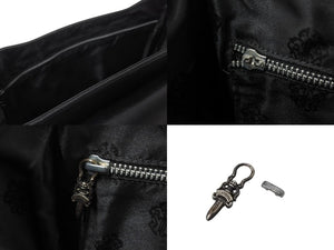 CHROME HEARTS クロムハーツ ガンスリンガー ブリーフケース ビジネスバッグ クロスボール ダガージップ シルバー925 美品 中古 4c070844