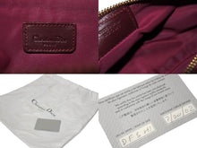 Load image into Gallery viewer, 極美品 ChristianDior クリスチャンディオール サドルポーチ ワンショルダーバッグ トロッター MC 0012 レッド 中古 4c070855