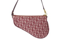 Load image into Gallery viewer, 極美品 ChristianDior クリスチャンディオール サドルポーチ ワンショルダーバッグ トロッター MC 0012 レッド 中古 4c070855
