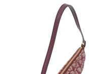 Load image into Gallery viewer, 極美品 ChristianDior クリスチャンディオール サドルポーチ ワンショルダーバッグ トロッター MC 0012 レッド 中古 4c070855