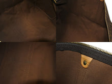 Load image into Gallery viewer, LOUIS VUITTON ルイヴィトン キーポルバンドリエール55 ボストンバッグ M41414 モノグラム PVC レザー ブラウン 美品 中古 4c070864