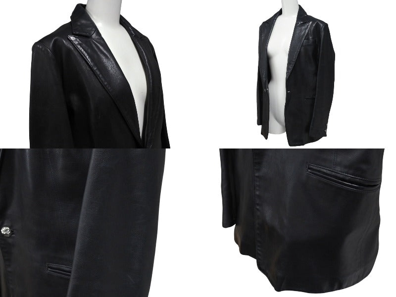 CHROME HEARTS クロムハーツ 1Bクロスボール テーラード レザー CHROME HEARTS クロムハーツ 1Bクロスボール テーラード レザー