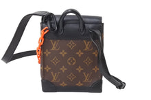 Load image into Gallery viewer, 極美品 LOUIS VUITTON ルイヴィトン スティーマー XS ハンドバッグ M80327 モノグラム マカサー PVC レザー 中古 4c070872