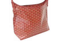 Load image into Gallery viewer, 新品未使用 GOYARD ゴヤール ボエム ホーボーバッグ ショルダーバッグ レッド BOHEMEPMLTY02CL02P シルバー金具 中古 4c070874