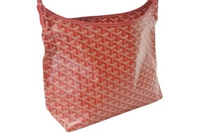 新品未使用 GOYARD ゴヤール ボエム ホーボーバッグ ショルダーバッグ レッド BOHEMEPMLTY02CL02P シルバー金具 中古 4c070874