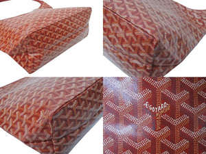 新品未使用 GOYARD ゴヤール ボエム ホーボーバッグ ショルダーバッグ レッド BOHEMEPMLTY02CL02P シルバー金具 中古 4c070874