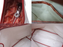 Load image into Gallery viewer, 新品未使用 GOYARD ゴヤール ボエム ホーボーバッグ ショルダーバッグ レッド BOHEMEPMLTY02CL02P シルバー金具 中古 4c070874
