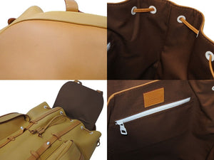 極美品 LOUIS VUITTON ルイヴィトン リュック バックパック クリストファー GM M53270 ヌメ革 ヴァージル期 中古 4c070875
