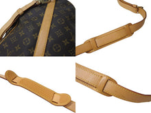 Load image into Gallery viewer, LOUIS VUITTON ルイヴィトン キーポルバンドリエール55 ボストンバッグ M41414 モノグラム PVC レザー ブラウン 美品 中古 4c070916