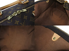 Load image into Gallery viewer, LOUIS VUITTON ルイヴィトン キーポルバンドリエール55 ボストンバッグ M41414 モノグラム PVC レザー ブラウン 美品 中古 4c070916